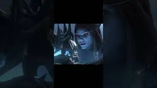 Sylvanas Breaks the Lich King Crown 😱👑 #shorts #worldofwarcraft #arthas #recommended