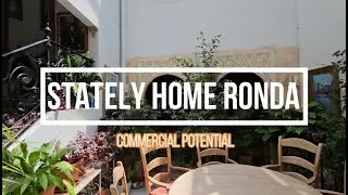 17th century classic home old town Ronda 750.000 €