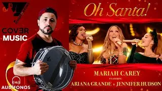 Epic Drumming to Mariah Carey's OH SANTA!! 2023