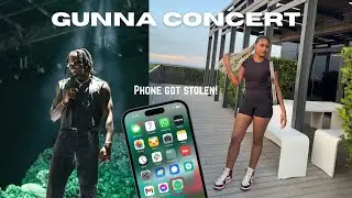A day in my life | Gunna concert + makeup get ready with me