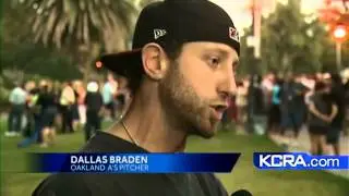 Dallas Braden sounds off about Stockton crime