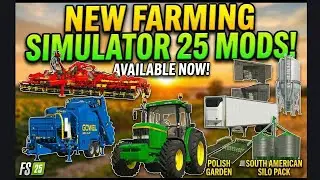 New Mods John Deere 6000 Series, Barn dominium and more! Farming Simulator 25