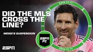 Ale tells the MLS to 'BE CAREFUL' in crossing the line with Messi after suspending him 😳 | ESPN FC