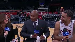 Jaylon Tyson PostGame Interview | Cleveland Cavaliers vs Washington Wizards