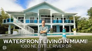 Waterfront Paradise in Miami! 🏡🌊🛥️ Boater’s Dream Home with Private Dock | $6.5M Listing Tour