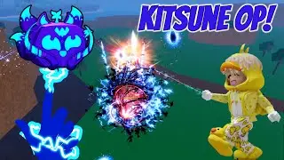 Kitsune Electric claw IS SCARY!!!🔥💀 Blox Fruits