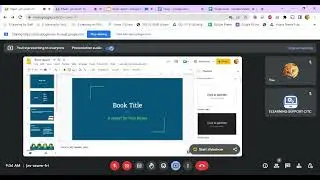 Share a Google Docs, Sheets, Slides File in Meet (Google Meet)