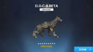Modern Combat 5  eSports (Open D.O.C - 9  BETA) TRracker class Prestige Dog