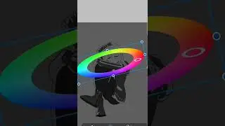 Tutorial: how to do the color wheel trend :) #art #artwork #creativetutorial #trending #fyp