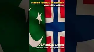 NORWAY vs PAKISTAN Friends Enemies or Neutral? JBManCave.com #Shorts