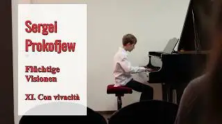 Daniel Klamm spielt XI. Con vivacit&agrave; aus Fl&uuml;chtige Visionen, Sergei Sergejewitsch Prokofjew