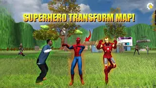 SUPERHERO TRANSFORM Craftland Map | GTA 5 x FF&nbsp;|&nbsp;Free&nbsp;Fire