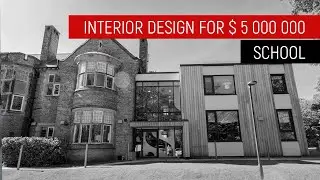 How look a school with a $5 million design? UK School Scarborough design review and building tour.