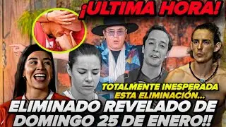 &iexcl;ULTIMA HORA!🚨ELIMINADO REVELADO DE HOY DOMINGO 25 DE ENERO! Totalmente inesperada esta ELIMINACION!