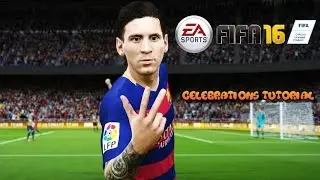 Fifa 16 - All 71 Celebrations Tutorial