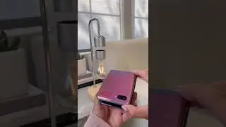 Magnetic Levitating LED Floating Night Light, Levitation Bulb Table Desk Lamp with Wireless  #shorts