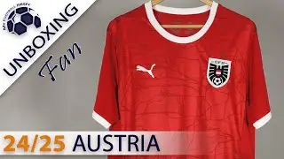 Austria Home Jersey 24/25 (Minejerseys) Fan Version Unboxing Review