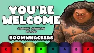 You're Welcome - Boomwhacker Play Along [Easy]