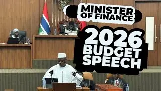 Appropriation Bill, 2026 (Budget Speech) By: Hon. Minister for Finance and Economic Affairs