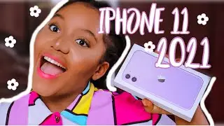 Purple iphone 11 unboxing, full accessories & new packaging