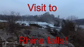 Visit to Rhine falls, Switzerland
