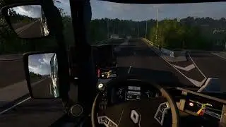 ETS2 - Halloween event 2025. (part 15) - DRIVING TIRED (after job)