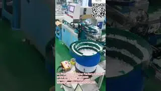 Fully automatic vibrating plate feeding pad printing machine # vibrating plate feeding pad printin