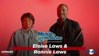 Jazz Greats Eloise and Ronnie Laws promoting Music and Medicine