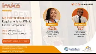 Key Policy and Regulatory Requirement for SME Compliance Webinar