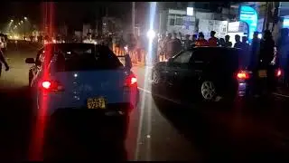 Mitsubishi EVO IX  vs Mitsubishi EVO VI sri Lanka  ( night race ) 🚥🚗