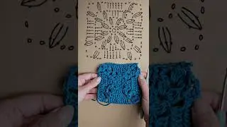 Granny Square h&auml;keln mit Anleitung #h&auml;keln #crochet #grannysquare #h&auml;kelanleitung