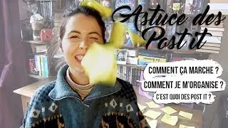 ASTUCES DES POST IT [ Organisation, Idées, Plan, Fonctionnement ]