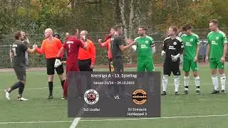 Kreisliga A Berg | 13. Spieltag | TuS Lindlar vs. SV Eintracht Hohkeppel II