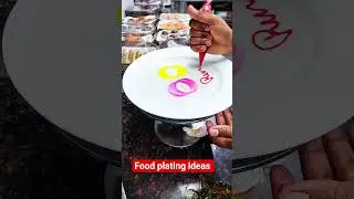 food plating ideas #art #shortvideo #viralvideo #shorts #viral #viralshorts #platingideas