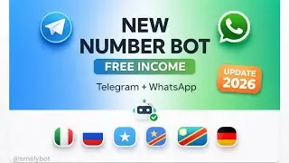 Italy Russia Somalia Congo Germany Number Bot @smslybot  ✅ Telegram+WhatsApp | WhatsApp Checker