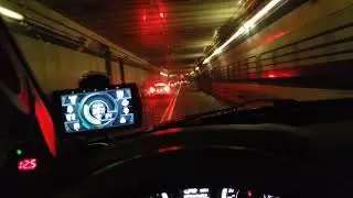 cut out open in the summer tunnel Boston mass