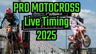 2025 Pro Motocross Ironman National Round 6 Live Timing Only