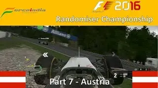 F1 2016 Randomiser Championship Part 7 - Austria (Utter Chaos)