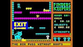 Finders Keepers (ZX Spectrum) any% no death speedrun in 5:47.46