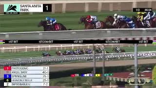 Ramayana wins Race 1 on Sunday, December 28 at Santa Anita Park