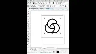 Simple And quick 3D Design in Corel🔥#coreldesign #coreldraw #tutorial
