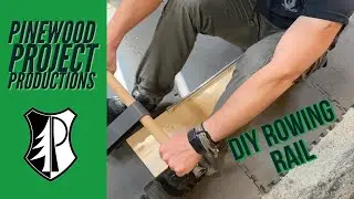 DIY rowing machine&rsquo;s rail system in under 1 minute (Timelapse)