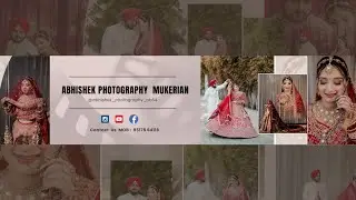 Wedding cinematic highlights 2025 { Samrity & Raman }  Abhishek photography mukerian Mob 9517864116