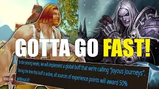 XP BUFF Event Coming!  WoW TBC Classic and Wrath Classic Fresh Servers