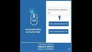 Power use of left double click in tally