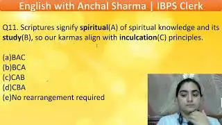 Error Free Thursday 2| Most Important Error Detection 2| Anchal Sharma Ma'am | IBPS Clerk | PO | SBI