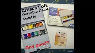 Artist's Loft Metallic Watercolor Set Review