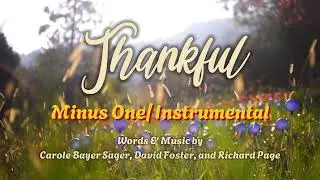 Thankful || Arranged Tom Fettke || Orchestra Accompaniment || Minus One || Instrumental || SATB