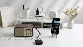 Bluetooth Audio Receiver Black NAJ