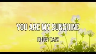 Johnny Cash - You are my sunshine / espa&ntilde;ol - lyrics